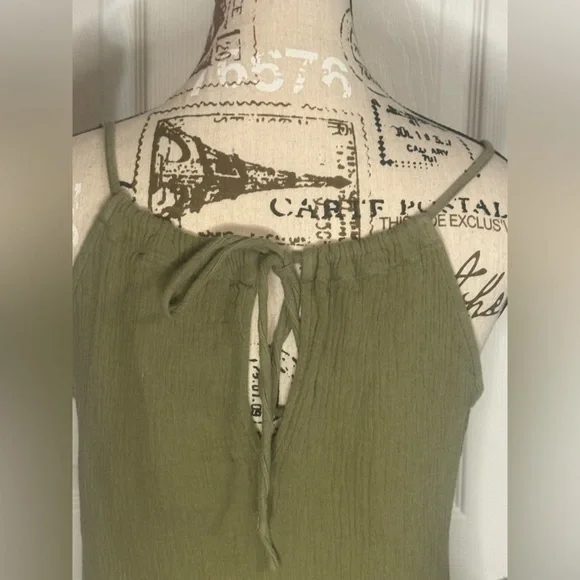 New In Olive Green Romper - Picture 4 of 11